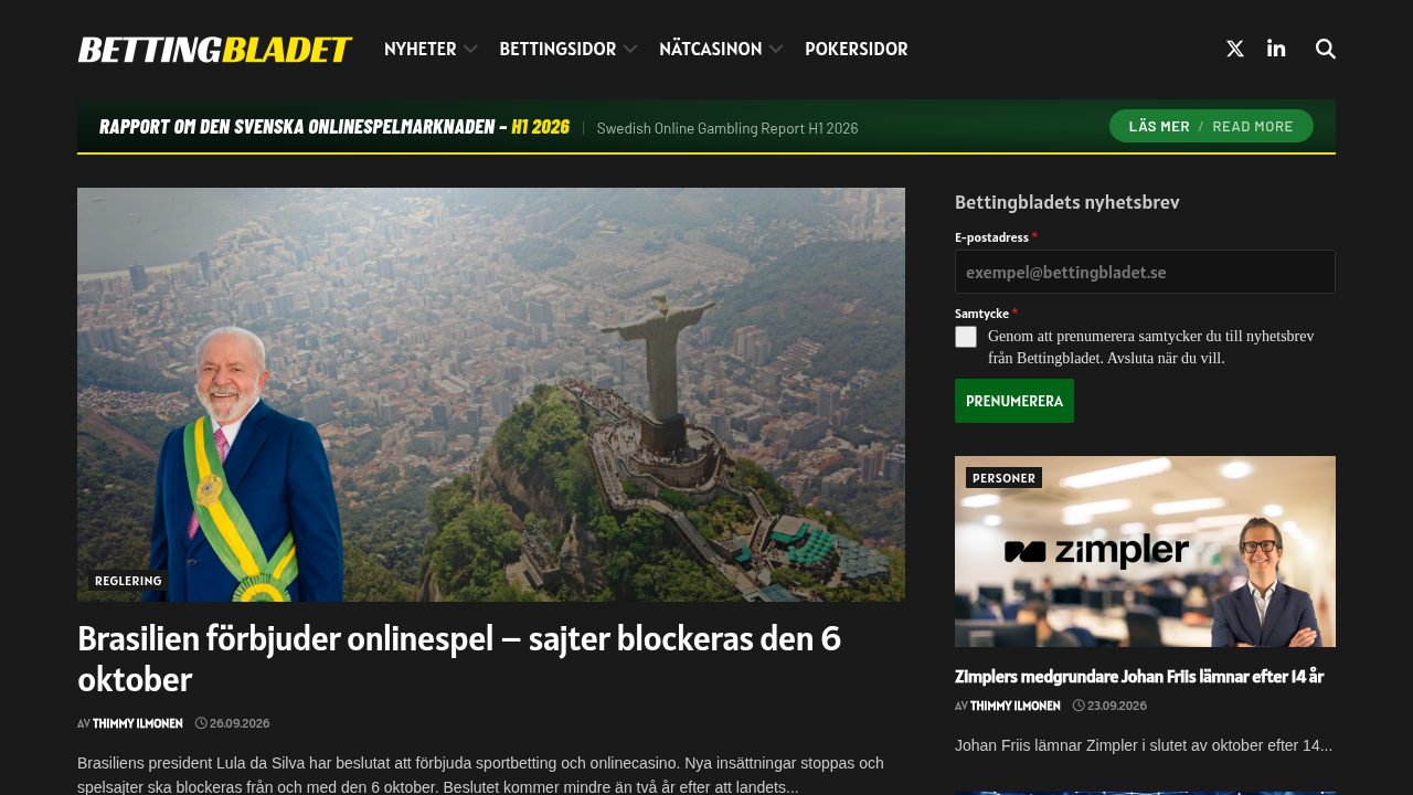 Bettingbladet vill bli spelbranschens nyhetscentral, men är samtidigt en affiliatejämförare