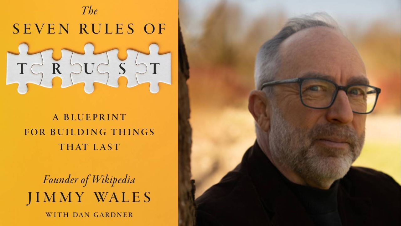 Jimmy Wales firar Wikipedias 25-år på Bokmässan