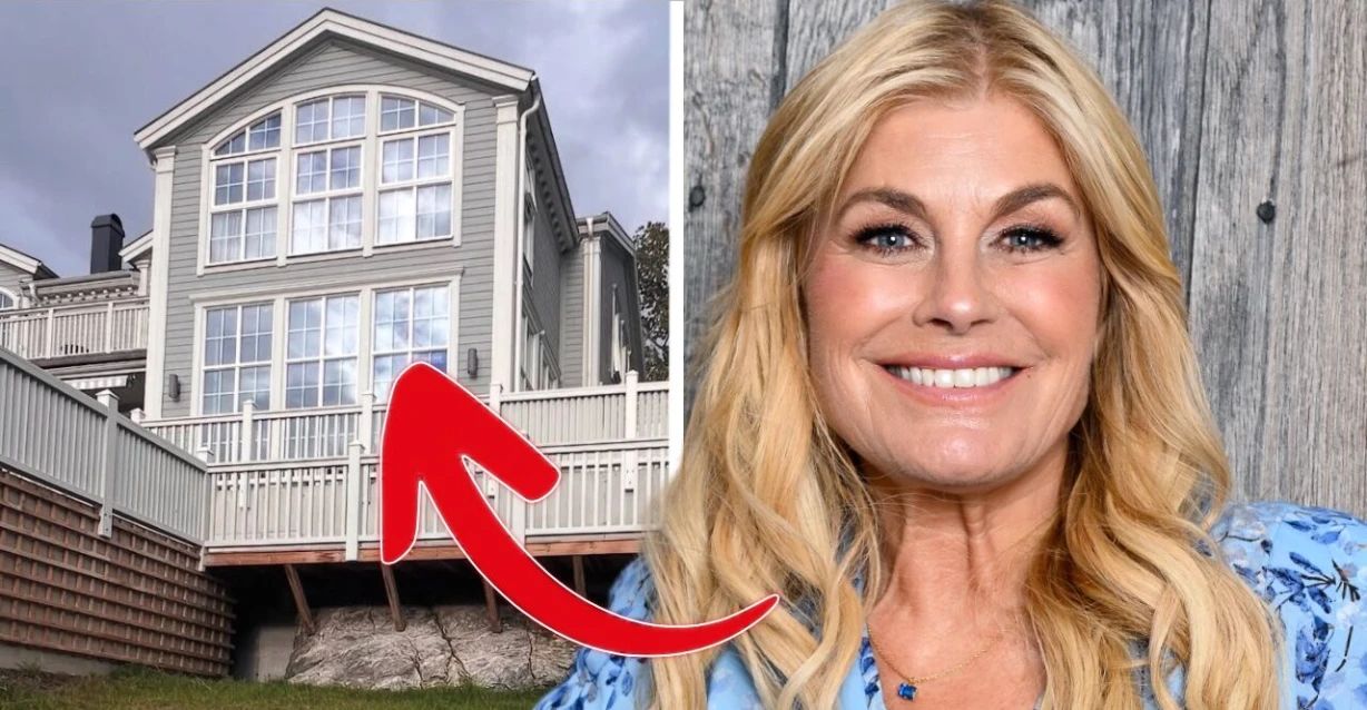 Pernilla Wahlgren avslöjar hissproblem i lyxhuset på Lidingö