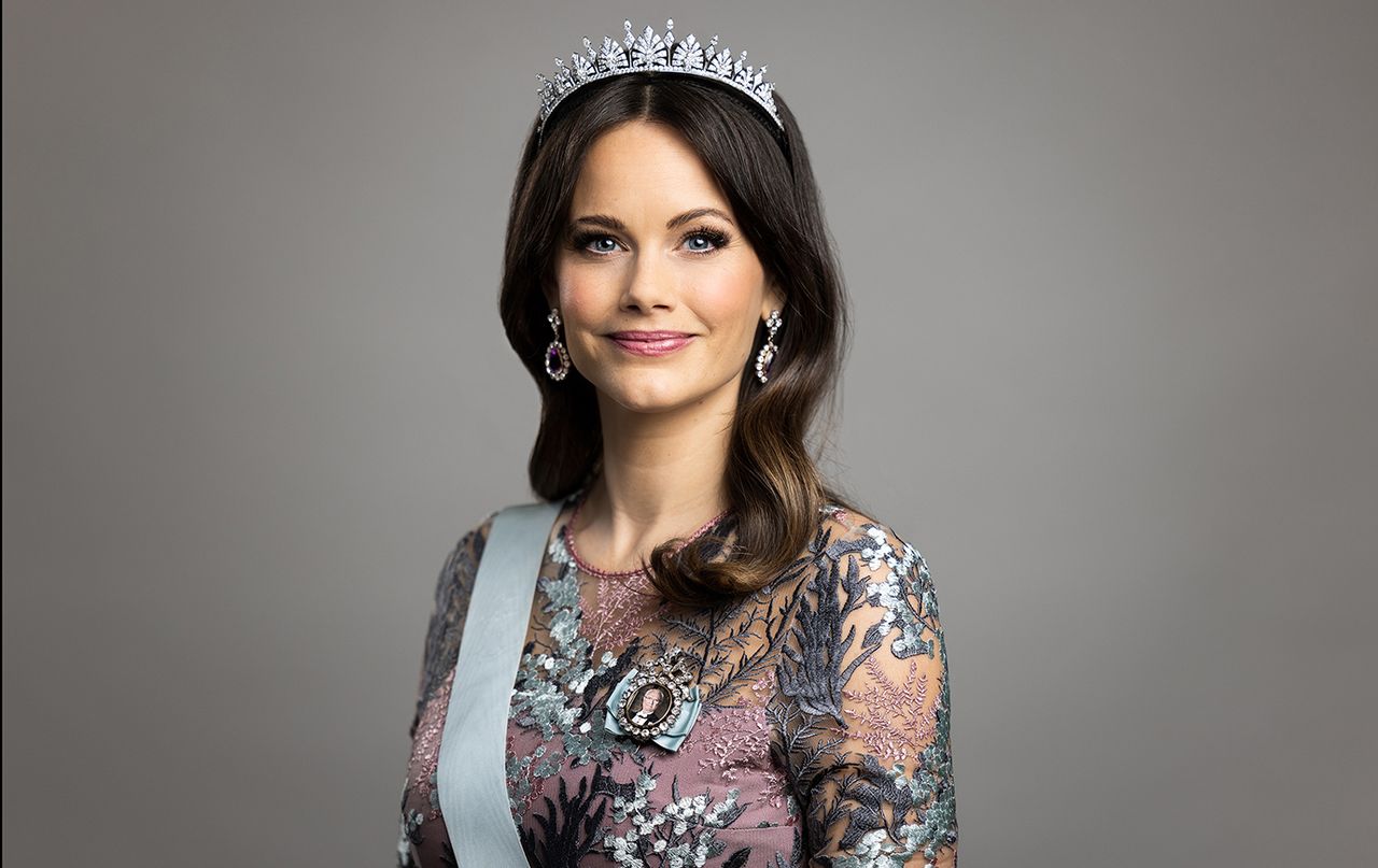 Prinsessan Sofia har bytt till mörk hårfärg